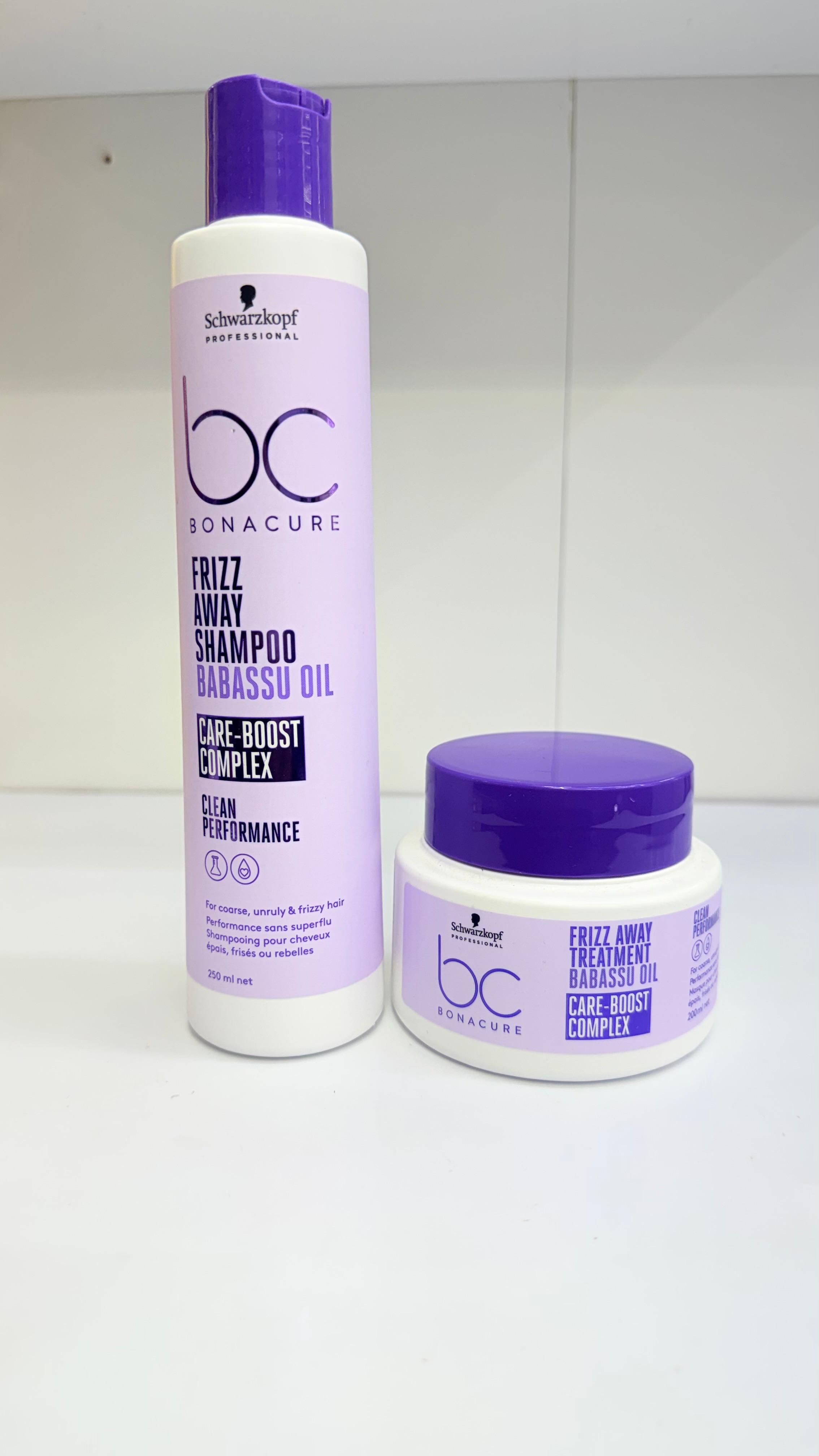 Schwarzkopf BC Bonacure Frizz Away Shampoo & Treatment